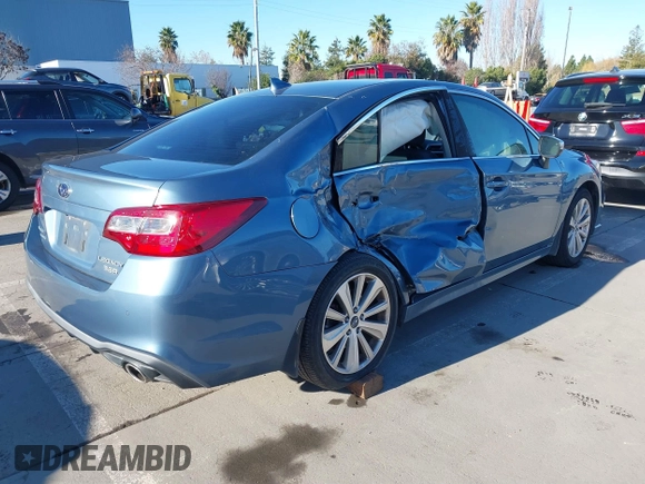 2018 Subaru Legacy Limited with VIN 4S3BNEN64J3025519, listed as a IAAI auction lot 41265966 with 70,326 mi miles. Bid and sale history available at carsss.com. Image 4.