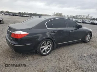 2011 Hyundai Genesis with VIN KMHGC4DF9BU140454, listed as a Copart auction lot 49288325 with 157,544 mi miles and Salvage Title. Bid and sale history available at DreamBid. Image 3.