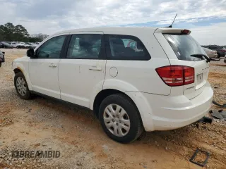 2014 Dodge Journey American Value Pkg with VIN 3C4PDCAB6ET112087, listed as a Copart auction lot 46923925 with 153,517 mi miles and Salvage Title. Bid and sale history available at carsss.com. Image 2.