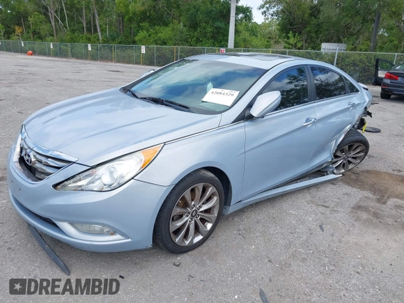 2012 Hyundai Sonata SE with VIN 5NPEC4AB9CH475853, listed as a IAAI auction lot 42084329 with 143,146 mi miles and . Bid and sale history available at carsss.com. Image 2.