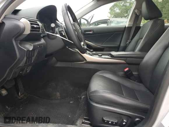 2015 Lexus IS 250 with VIN JTHCF1D25F5019361, listed as a Copart auction lot 61083175 with 99,624 mi miles and Salvage title. Bid and sale history available at DreamBid. Image 7.