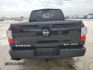 2024 Nissan Titan Pro-4X with VIN 1N6AA1ED3RN109827, listed as a Copart auction lot 42034245 with 4,076 mi miles and Salvage title. Bid and sale history available at DreamBid. Image 6.