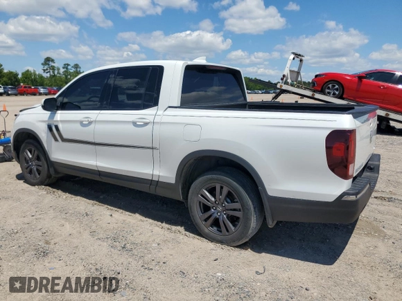 2020 Honda Ridgeline Sport с VIN 5FPYK3F15LB028128, выставлен на аукционе Copart как лот 56391005 с пробегом 48 735 миль миль и Списание • Salvage title. История ставок и продаж доступна на DreamBid. Изображение 2.