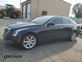 2016 Cadillac ATS Standard RWD with VIN 1G6AA5RX9G0150538, listed as a Copart auction lot 62466835 with 84,121 mi miles and Salvage title. Bid and sale history available at DreamBid. Image 1.