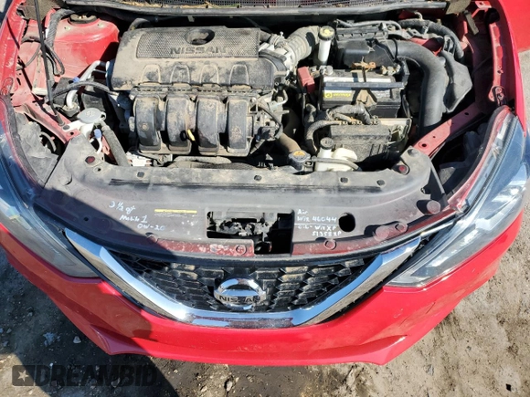 2017 Nissan Sentra SR with VIN 3N1AB7AP1HY351300, listed as a Copart auction lot 52052435 with 86,700 mi miles and Salvage Title. Bid and sale history available at carsss.com. Image 13.