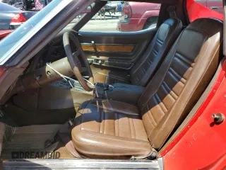 1976 Chevrolet Corvette with VIN 1Z37L6S405318, listed as a Copart auction lot 61433005 with 125,438 mi miles and Salvage title. Bid and sale history available at DreamBid. Image 7.