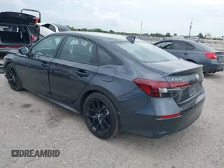 2025 Honda Civic Sport with VIN 2HGFE2F56SH546313, listed as a IAAI auction lot 41889296 with 4,768 mi miles and . Bid and sale history available at DreamBid. Image 3.