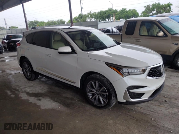 2021 Acura RDX Technology with VIN 5J8TC1H50ML023309, listed as a Copart auction lot 59210935 with 14,144 mi miles and Salvage title. Bid and sale history available at DreamBid. Image 4.