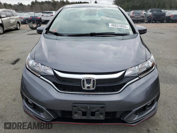 2018 Honda Fit Sport with VIN 3HGGK5H67JM718790, listed as a Copart auction lot 48831655 with 33,891 mi miles and Salvage Title. Bid and sale history available at carsss.com. Image 5.