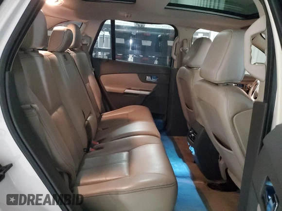 2011 Ford Edge SEL with VIN 2FMDK3JC5BBA43297, listed as a Copart auction lot 46117515 with 164,416 mi miles and Salvage Title. Bid and sale history available at DreamBid. Image 11.