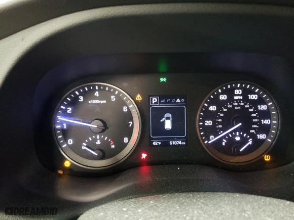 2018 Hyundai Tucson SE with VIN KM8J23A4XJU706089, listed as a Copart auction lot 48947104 with 61,074 mi miles and Salvage Title. Bid and sale history available at carsss.com. Image 9.