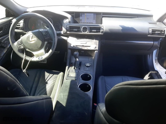 2017 Lexus RC F with VIN JTHHP5BC2H5005846, listed as a Copart auction lot 65489664 with NaN miles and Salvage Title. Bid and sale history available at carsss.com. Image 8.