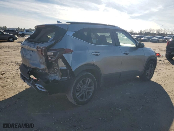 2022 Kia Seltos S with VIN KNDEU2AA6N7345187, listed as a Copart auction lot 41891855 with NaN miles and Salvage Title. Bid and sale history available at carsss.com. Image 3.