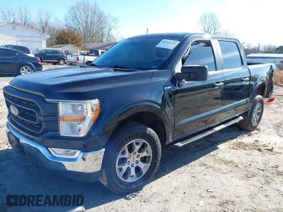 2022 Ford F-150 with VIN 1FTFW1P84NKE09611, listed as a IAAI auction lot 41592494 with 83,552 mi miles and . Bid and sale history available at DreamBid. Image 2.