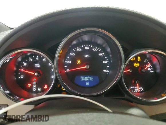 2012 Cadillac CTS Premium z VIN 1G6DP1E30C0106686, wystawiony jako Copart lot #49105805 z przebiegiem 160 396 mil mil oraz Szkoda całkowita • Salvage title. Historia ofert i sprzedaży dostępna na DreamBid. Obrazek 9.