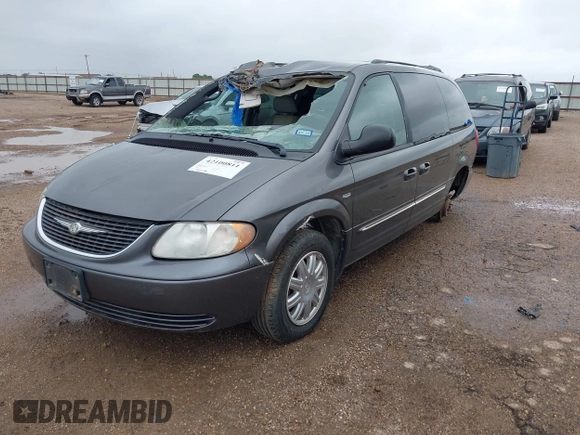2004 Chrysler Town & Country Touring z VIN 2C4GP54L64R548091, wystawiony jako IAAI lot #42100811 z przebiegiem 251 192 mil mil oraz . Historia ofert i sprzedaży dostępna na DreamBid. Obrazek 2.