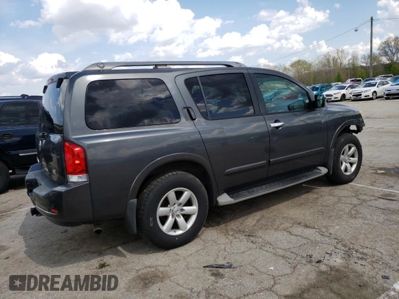 2010 Nissan Armada Titanium z VIN 5N1AA0NC5AN600307, wystawiony jako Copart lot #52793295 z przebiegiem 142 816 mil mil oraz Szkoda całkowita • Salvage title. Historia ofert i sprzedaży dostępna na DreamBid. Obrazek 3.