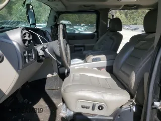 2003 Hummer H2 with VIN 5GRGN23U73H125110, listed as a Copart auction lot 75932244 with 0 mi miles and Salvage Title. Bid and sale history available at carsss.com. Image 7.