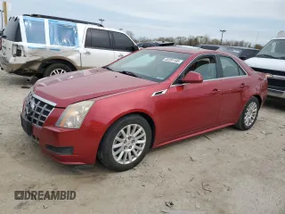 2012 Cadillac CTS Luxury with VIN 1G6DH5E58C0131602, listed as a Copart auction lot 52281185 with 106,409 mi miles and Clean Title. Bid and sale history available at DreamBid. Image 1.