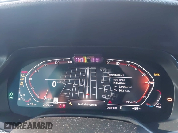 2021 BMW X6 sDrive40i z VIN 5UXCY4C06M9E16162, wystawiony jako IAAI lot #41279040 z przebiegiem 94 494 mil mil oraz . Historia ofert i sprzedaży dostępna na DreamBid. Obrazek 7.