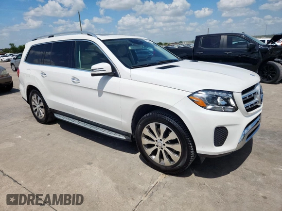 2017 Mercedes-Benz GLS 450 with VIN 4JGDF6EEXHA830879, listed as a Copart auction lot 62296855 with 96,406 mi miles and Clean title. Bid and sale history available at DreamBid. Image 4.