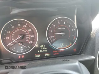 2015 BMW 2 Series M235i with VIN WBA1M1C53FV393104, listed as a Copart auction lot 71143703 with 12,025 mi miles. Bid and sale history available at carsss.com. Image 9.