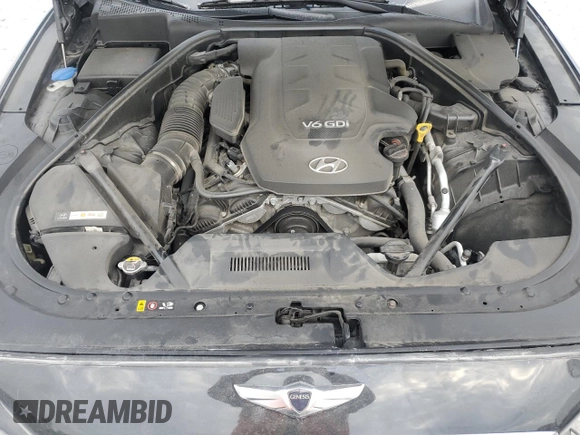2016 Hyundai Genesis 3.8L with VIN KMHGN4JE6GU128579, listed as a Copart auction lot 69292634 with 83,603 mi miles and Salvage Title. Bid and sale history available at carsss.com. Image 11.