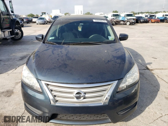2014 Nissan Sentra S with VIN 3N1AB7AP1EL673735, listed as a Copart auction lot 53940515 with 235,623 mi miles and Salvage Title. Bid and sale history available at DreamBid. Image 5.