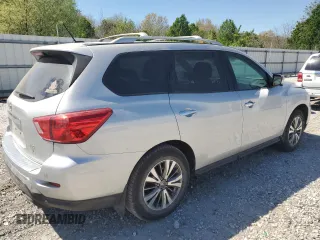 2017 Nissan Pathfinder SL with VIN 5N1DR2MM2HC641270, listed as a Copart auction lot 52994125 with 129,596 mi miles and Clean Title. Bid and sale history available at DreamBid. Image 3.