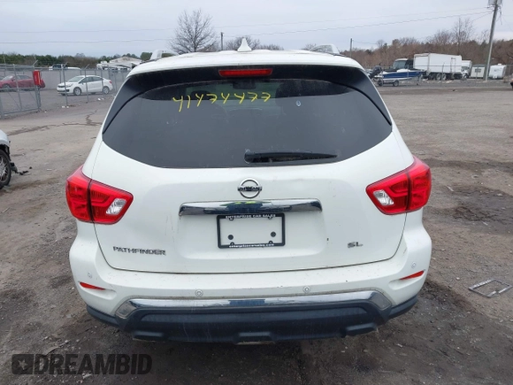 2020 Nissan Pathfinder SL with VIN 5N1DR2CN8LC601472, listed as a IAAI auction lot 41474477 with 93,772 mi miles. Bid and sale history available at carsss.com. Image 16.