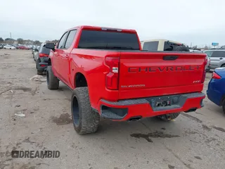 2021 Chevrolet Silverado 1500 RST with VIN 3GCUYEET6MG174912, listed as a IAAI auction lot 41359036 with 58,325 mi miles. Bid and sale history available at carsss.com. Image 3.