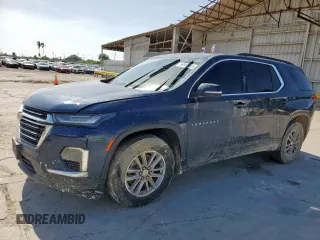 2022 Chevrolet Traverse LT Cloth with VIN 1GNERGKW9NJ126601, listed as a Copart auction lot 56944915 with Not provided miles and Salvage title. Bid and sale history available at DreamBid. Image 1.