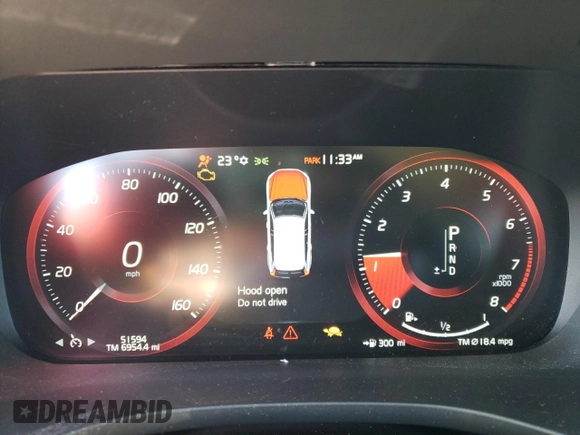 2021 Volvo XC60 Momentum with VIN YV4A22RK5M1765250, listed as a Copart auction lot 43321205 with 51,594 mi miles and Salvage title. Bid and sale history available at DreamBid. Image 9.