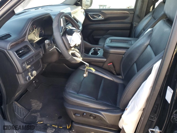 2021 Chevrolet Suburban LT with VIN 1GNSCCKD2MR241472, listed as a Copart auction lot 87280424 with 83,346 mi miles and Salvage Title. Bid and sale history available at carsss.com. Image 7.
