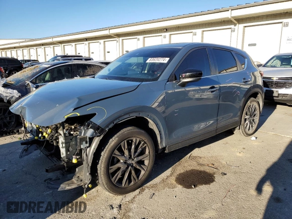 2021 Mazda CX-5 Touring with VIN JM3KFBCM5M0396053, listed as a Copart auction lot 83620274 with 50,463 mi miles and Salvage Title. Bid and sale history available at carsss.com. Image 1.