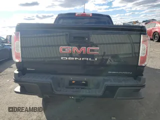 2022 GMC Canyon 4WD Denali with VIN 1GTG6EEN5N1133658, listed as a Copart auction lot 75592304 with 34,715 mi miles and Salvage Title. Bid and sale history available at carsss.com. Image 6.