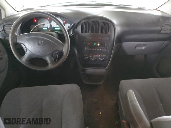 2006 Dodge Grand Caravan SE with VIN 1D4GP24R76B666609, listed as a Copart auction lot 47386405 with 188,242 mi miles and Salvage Title. Bid and sale history available at DreamBid. Image 8.