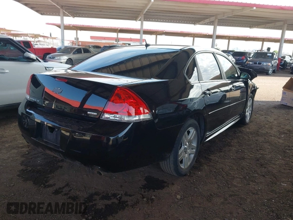 2014 Chevrolet Impala LT with VIN 2G1WB5E34E1158088, listed as a IAAI auction lot 42417592 with 92,995 mi miles and . Bid and sale history available at DreamBid. Image 4.