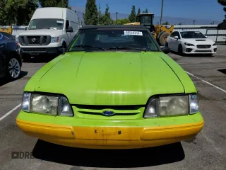 1993 Ford Mustang with VIN 1FACP44M3PF147651, listed as a Copart auction lot 69528314 with 49,510 mi miles and Clean title. Bid and sale history available at DreamBid. Image 5.