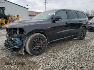 2019 Dodge Durango SRT with VIN 1C4SDJGJ3KC550523, listed as a Copart auction lot 46160075 with 48,525 mi miles and Salvage title. Bid and sale history available at DreamBid. Image 1.