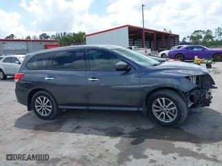 2014 Nissan Pathfinder SV with VIN 5N1AR2MN6EC725132, listed as a IAAI auction lot 41961293 with 159,456 mi miles. Bid and sale history available at carsss.com. Image 14.