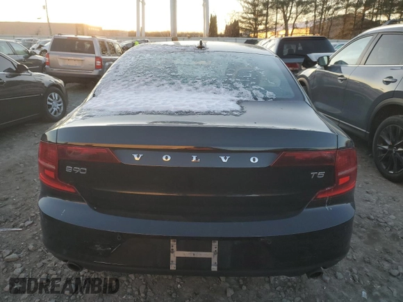 2017 Volvo S90 Momentum with VIN YV1102AK0H1006431, listed as a Copart auction lot 86721774 with 109,364 mi miles and Salvage Title. Bid and sale history available at carsss.com. Image 6.