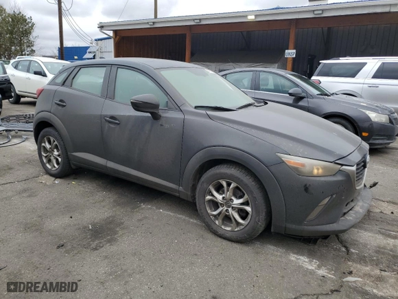 2016 Mazda CX-3 Touring with VIN JM1DKDC78G0128766, listed as a Copart auction lot 47879695 with 84,323 mi miles and Salvage Title. Bid and sale history available at carsss.com. Image 4.