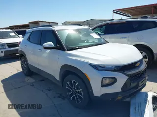2022 Chevrolet TrailBlazer ACTIV with VIN KL79MVSL4NB146586, listed as a IAAI auction lot 41701392 with 18,662 mi miles. Bid and sale history available at carsss.com. Image 1.
