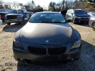 2004 BMW 6 Series 645Ci with VIN WBAEH73494B215390, listed as a Copart auction lot 47192745 with 0 mi miles and Clean Title. Bid and sale history available at carsss.com. Image 5.
