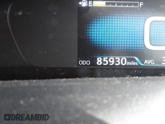 2016 Toyota Prius Four with VIN JTDKARFU1G3015572, listed as a IAAI auction lot 41891235 with 85,930 mi miles. Bid and sale history available at carsss.com. Image 16.