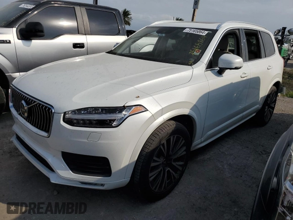 2020 Volvo XC90 Momentum with VIN YV4A221K9L1531154, listed as a Copart auction lot 75165864 with Not Provided miles and Salvage Title. Bid and sale history available at DreamBid. Image 1.