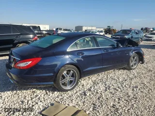 2012 Mercedes-Benz CLS-Class CLS 550 with VIN WDDLJ7DB4CA025759, listed as a Copart auction lot 81627604 with 121,596 mi miles and Salvage Title. Bid and sale history available at carsss.com. Image 3.