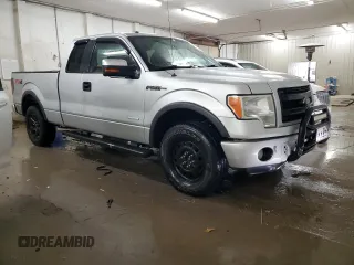 2014 Ford F-150 XL with VIN 1FTFX1ETXEFA46521, listed as a Copart auction lot 50233055 with 322,951 mi miles and Salvage Title. Bid and sale history available at carsss.com. Image 4.