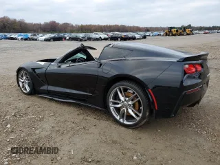 2014 Chevrolet Corvette Z51 3LT with VIN 1G1YM2D7XE5102192, listed as a Copart auction lot 84450934 with Not provided miles and Salvage title. Bid and sale history available at DreamBid. Image 2.
